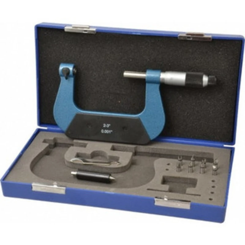 Precise Interchangeable Anvil Thread Micrometer 4-5 - TMI-005